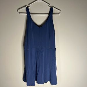 Aerie Offline Exercise Dress XL | Blue Workout Dress